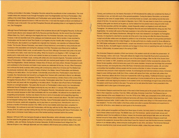 Darone Sassounian - Silk Road (Journey Of The Armenian Diaspora 1971-1982 (LP) Terrestrial Funk Vinyl 687700204886