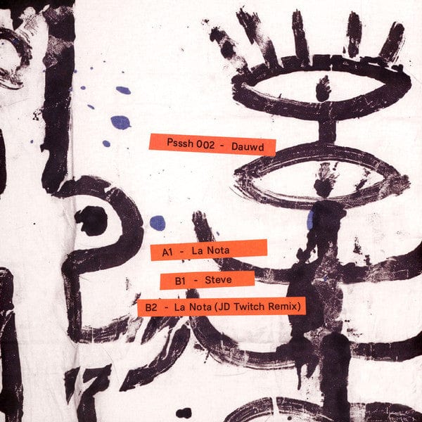 Dauwd – Psssh 002 (12", Psssh Records, 2021) Back Cover