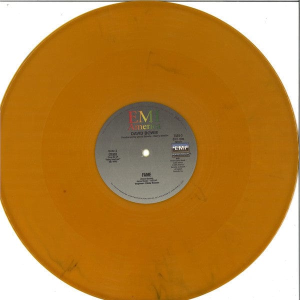 David Bowie - Let's Dance / Fame (12", Unofficial, Amb) EMI America (2)