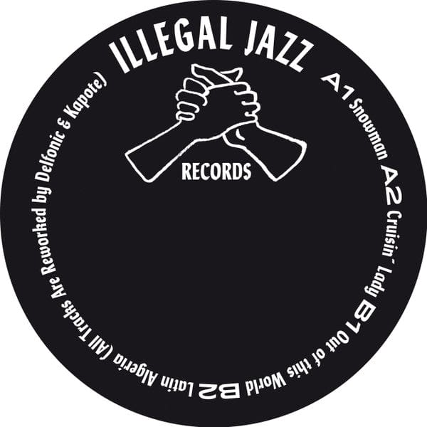 Delfonic Kapote – Illegal Jazz Vol. 6 (12", Illegal Jazz Records, 2022) Back Cover