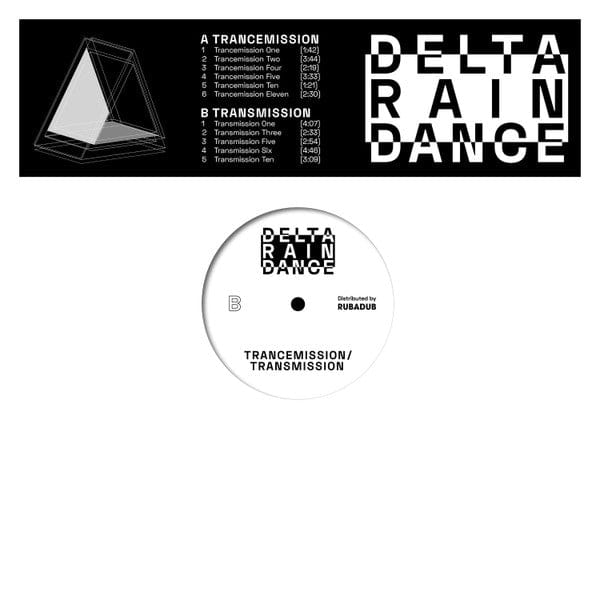 Delta Rain Dance – Trancemission / Transmission (LP, Delta Rain Dance, 2019) Front Cover