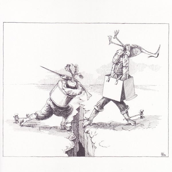 Derek Bailey & Han Bennink – Derek Bailey & Han Bennink (LP+LP, Gatefold, Honest Jon's Records, 2017) Front Cover