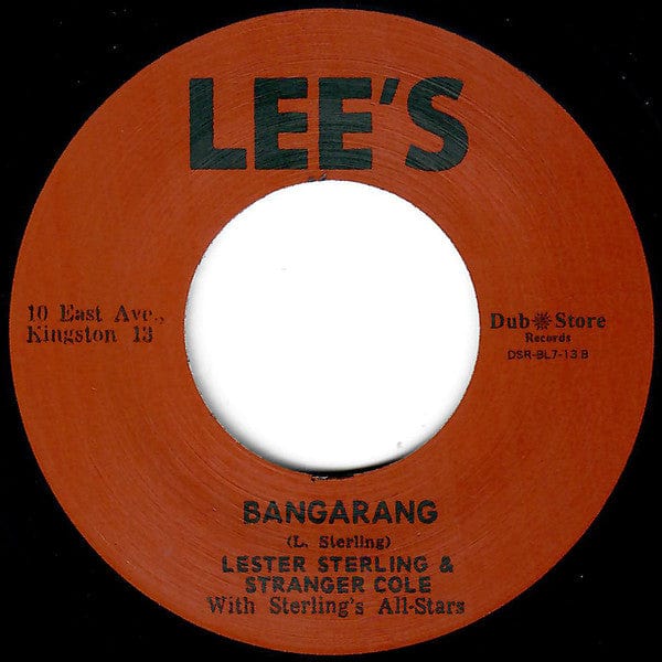 Derrick Morgan / Lester Sterling & Stranger Cole - Hold You Jack / Bangarang (7", Single, RE) on Lee's,Dub Store Records at Further Records