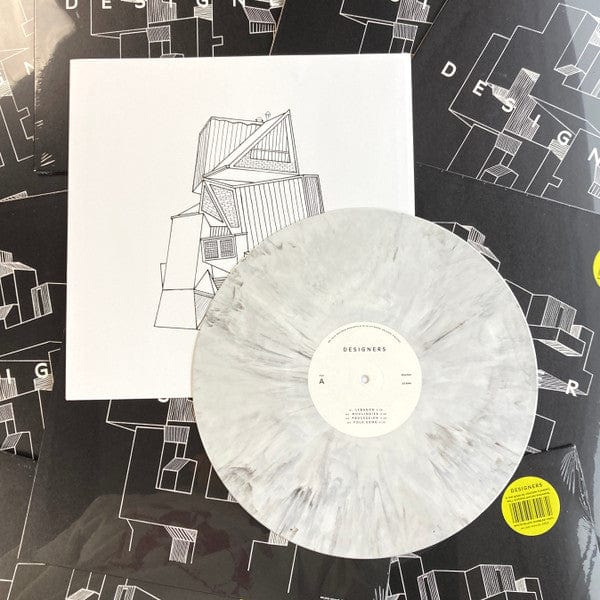 Designers – Designers (LP, White+Black Marbled, We Jazz, 2022) Image 3