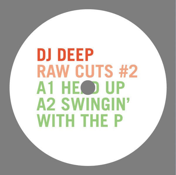DJ Deep – Raw Cuts #2 (12", Deeply Rooted, 2019) Front Cover
