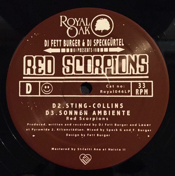 DJ Fett Burger & DJ Speckgürtel - Red Scorpions (2xLP, Album) Royal Oak