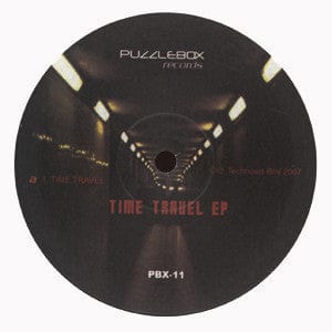 DJ K-1 - Time Travel EP (12", EP) Puzzlebox Records