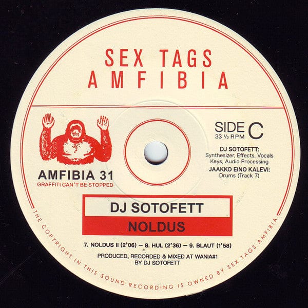 DJ Sotofett – Noldus (2x7", Sex Tags Amfibia, 2019) Image 5