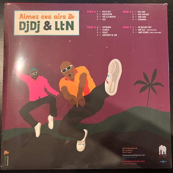 Djeuhdjoah & Lieutenant Nicholson - 2+ (2xLP) Hot Casa Records Vinyl 3516628386916