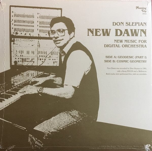 Don Slepian – New Dawn (LP, Morning Trip, 2019) Image 3