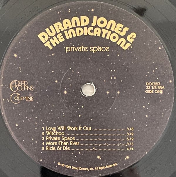 Durand Jones & The Indications – Private Space (LP, 180 Gram, Dead Oceans, 2021) Image 5