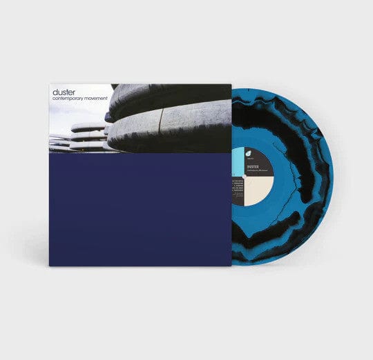 Duster – Contemporary Movement (LP, Blue in Black Swirl, Numero Group, 2022) Front Cover