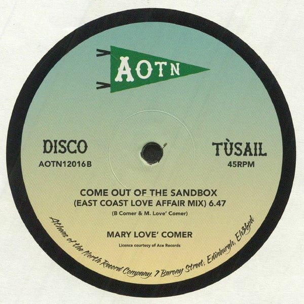 East Coast Love Affair (2) and Mary Love' Comer* - Without You (12") Athens Of The North Vinyl