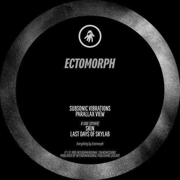 Ectomorph – Subsonic Vibrations (12", Interdimensional Transmissions, 2018) Front Cover