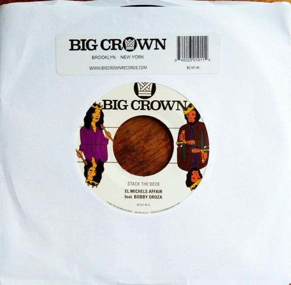 El Michels Affair Feat, Bobby Oroza - Stack The Deck / Things Done Changed (7") Big Crown Records Vinyl 349223010114
