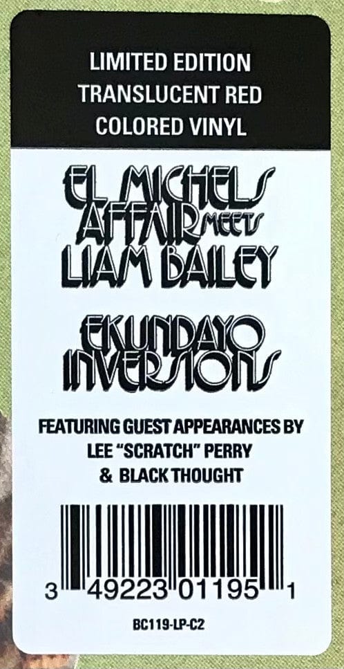 El Michels Affair Liam Bailey – Ekundayo Inversions (LP, Red Translucent, Big Crown Records, 2021) Image 4