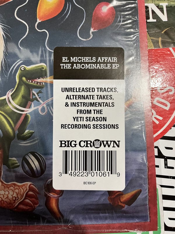 El Michels Affair – The Abominable EP (12", Black Vinyl / Balloon cover, Big Crown Records, 2021) Image 5