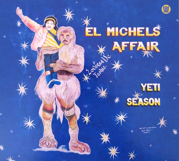 El Michels Affair – Yeti Season (LP, Blue Translucent, Big Crown Records, 2021) Front Cover