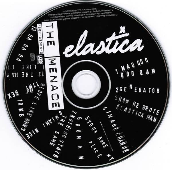 Elastica – The Menace (CD, Atlantic, 2000) Image 3