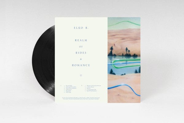 Elko B. – Realm Of Rides & Romance (LP, Ekster, 2021) Back Cover