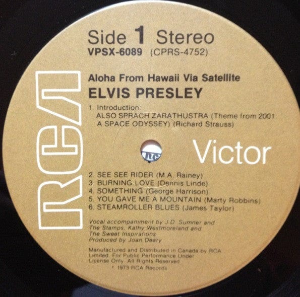 Elvis – Aloha From Hawaii Via Satellite (2xLP, Gatefold, RCA Victor, 1973) Image 4