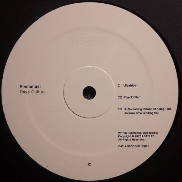 Emmanuel – Rave Culture (2x12", Artscore, 2017) Image 5