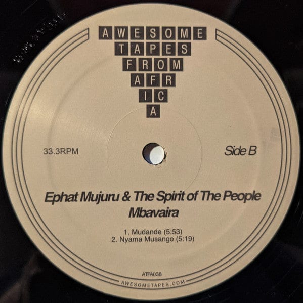 Ephat Mujuru & The Spirit Of The People – Mbavaira (LP, Awesome Tapes From Africa, 2021) Image 5