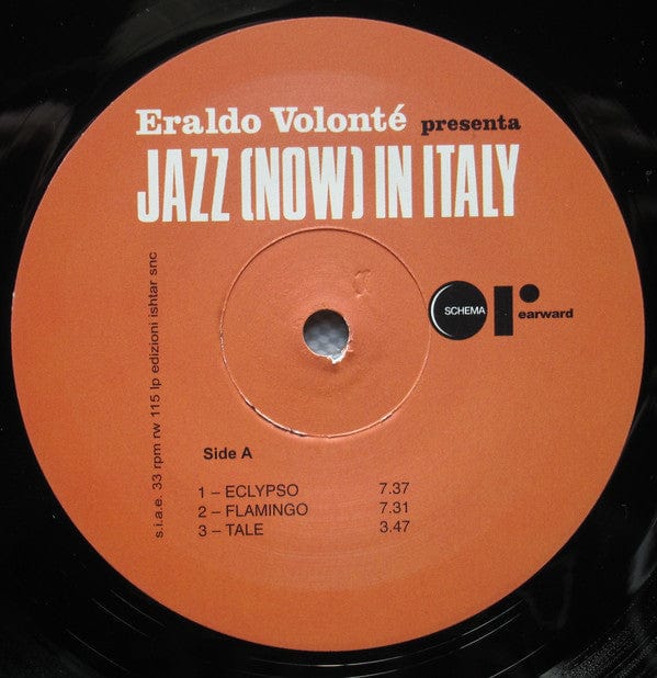 Eraldo Volonté - Eraldo Volonté Presenta Jazz (Now) In Italy (LP, Album, RE) Rearward