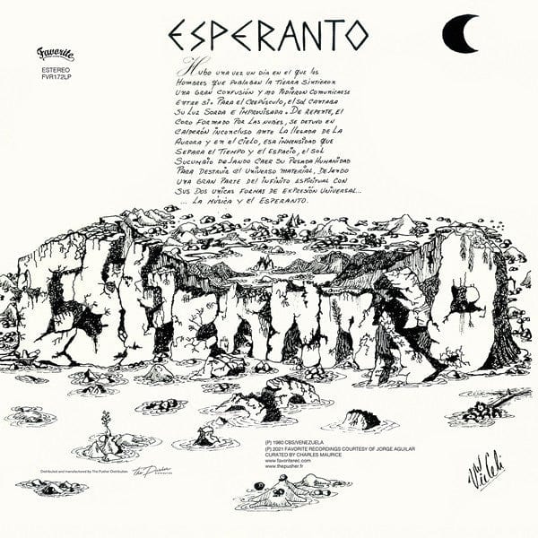 Esperanto – Esperanto (LP, Favorite Recordings, 2021) Back Cover