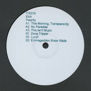 Etch – Polarity (12", 180g heavyweight, Ilian Tape, 2020) Front Cover