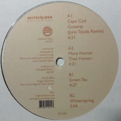 Ezekiel Honig - People Places & Things Sampler (12", Smplr) Microcosm Music