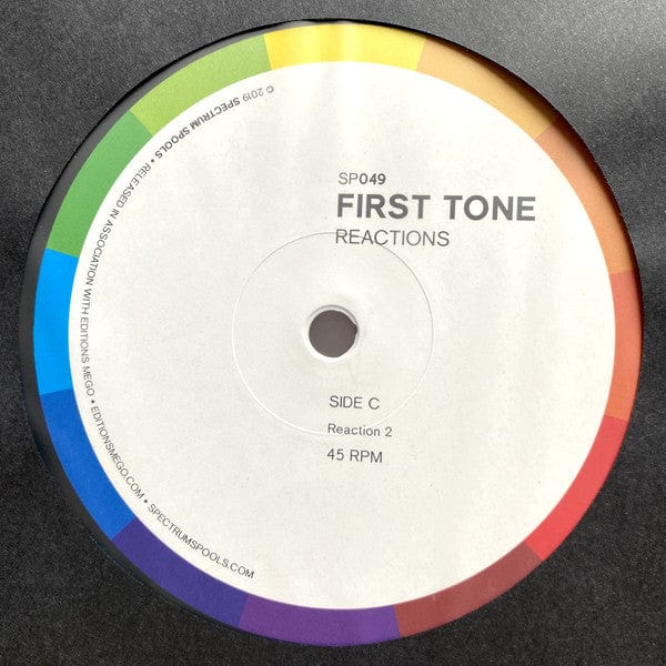 First Tone - Reactions (2x12") Spectrum Spools Vinyl