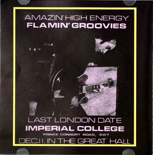 Flamin' Groovies* - Rockin' At The Roundhouse (Live In London 1976 & 1978) (CD) Mystery Records (9) CD 095081010321