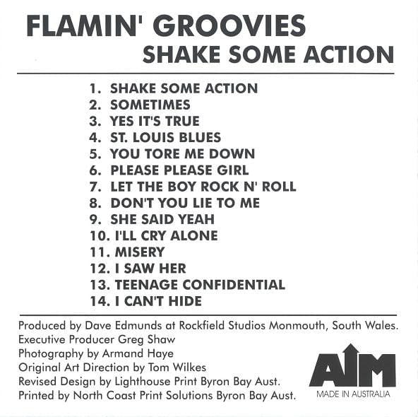 Flamin' Groovies – Shake Some Action (CD, AIM, 1998) Image 5
