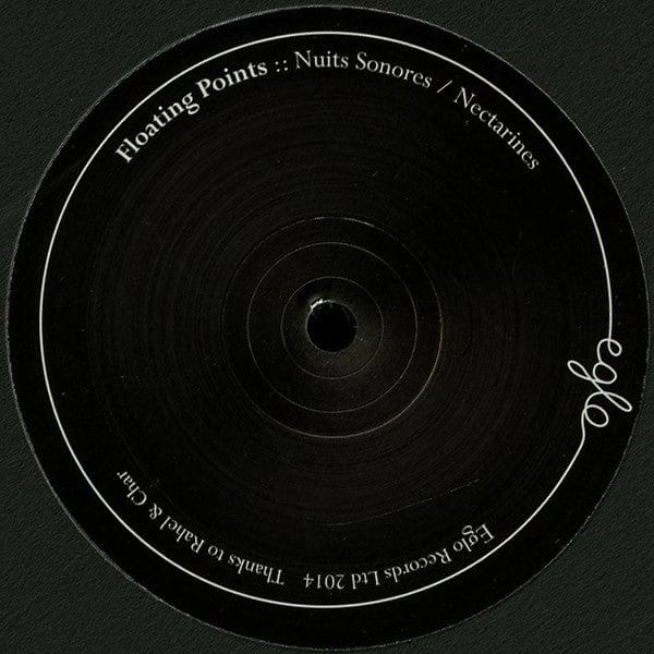 Floating Points - Nuits Sonores / Nectarines (12") on Eglo Records at Further Records
