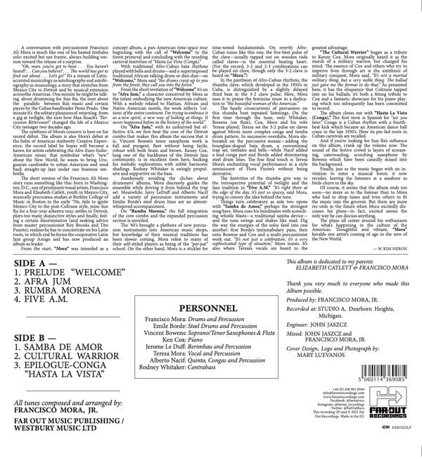 Francisco Mora Catlett - Mora! (LP) Far Out Recordings Vinyl 5060114369085