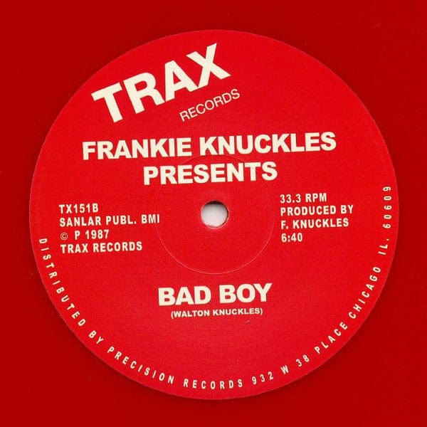 Frankie Knuckles - It's A Cold World (12", RE, RM, RP, Red) Trax Records