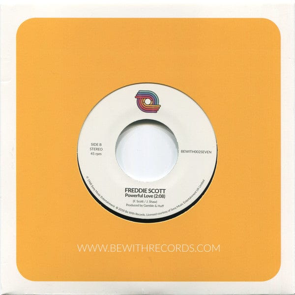Freddie Scott – (You) Got What I Need (7", Be With Records, 2018) Image 4