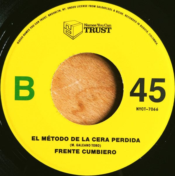 Frente Cumbiero – Porrovía (7", Names You Can Trust, 2020) Image 4
