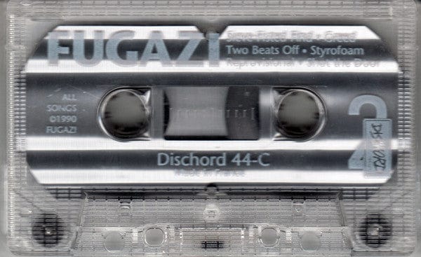 Fugazi - Repeater (Cass, Album, Fra) on Dischord Records at Further Records