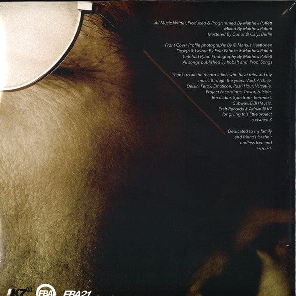 Future Beat Alliance – Collected Works 1996-2017 (3x12", FBA Recordings, 2017) Back Cover