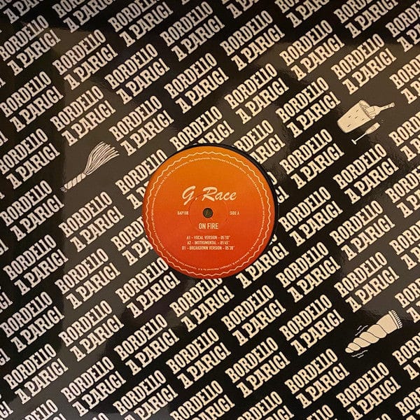 G. Race - On Fire (12") Bordello A Parigi Vinyl