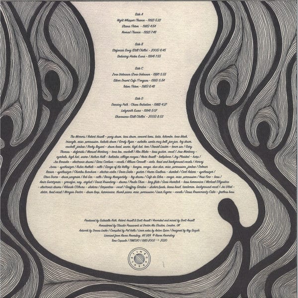 Gabrielle Roth & The Mirrors – Selected Works 1985-2005 (2xLP, Time Capsule, 2021) Back Cover