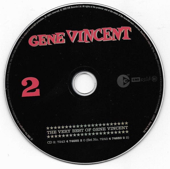 Gene Vincent – The Very Best Of (2xCD, EMI Gold) Image 5