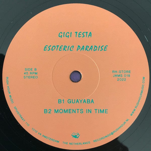 Gigi Testa – Esoteric Paradise (12", Rush Hour Store Jams, 2022) Image 5