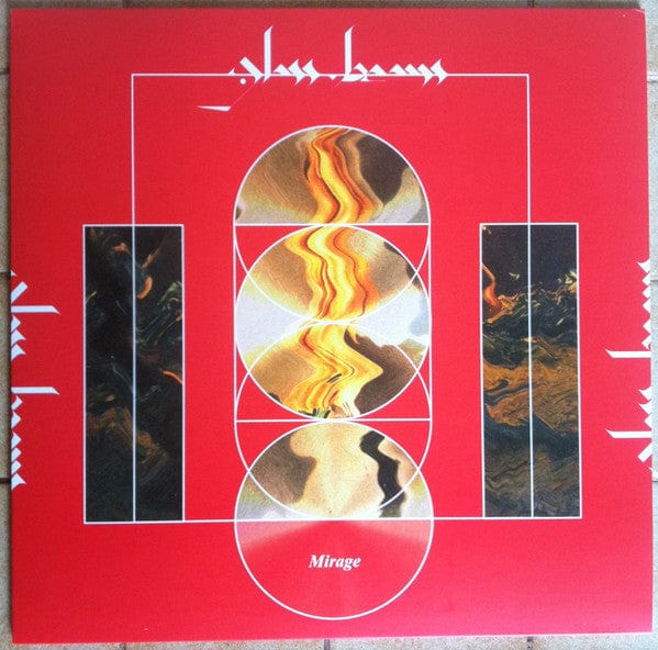 Glass Beams – Mirage (12", Yellow, Research Records, 2022) Front Cover