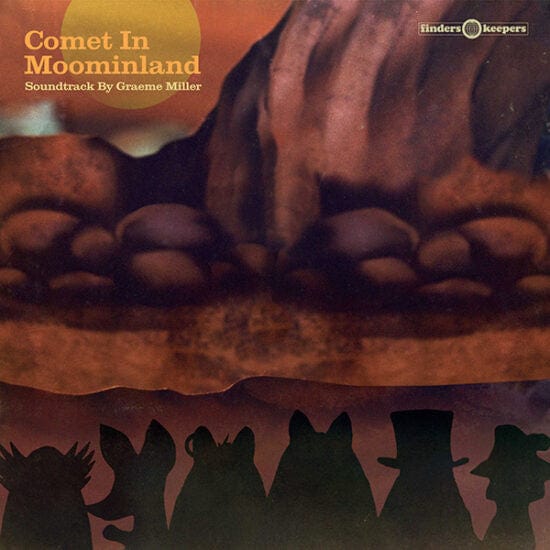Graeme Miller – Comet In Moominland (LP, Finders Keepers Records, 2022) Front Cover