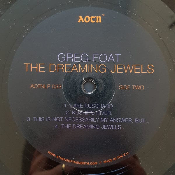 Greg Foat – The Dreaming Jewels (LP, Athens Of The North, 2019) Image 4