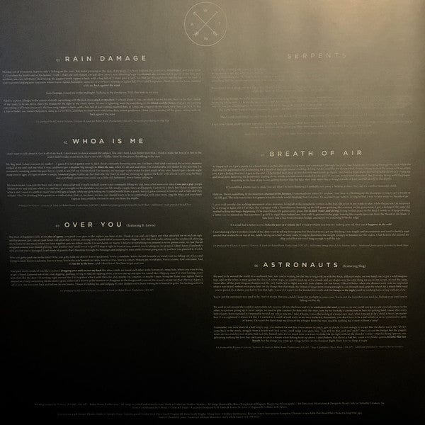 Grieves – Winter & The Wolves (2xLP, Blue Powder, Rhymesayers Entertainment, 2014) Image 5