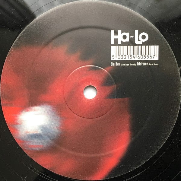 Ha-Lo – Remixes (12", Eukatech, 1999) Back Cover